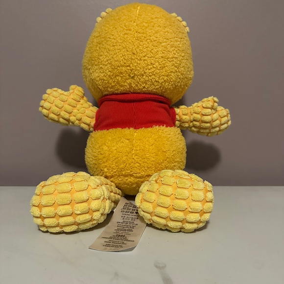 Disney Winnie the Pooh Blissful Buddies Fidget Plush Toy Yellow/Red 16’’ - Picture 4 of 5